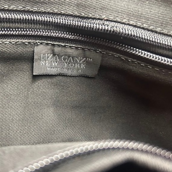 Liza Ganz Vintage Brown Ostrich and Snake Skin Clutch Evening Bag Avant Garde - Picture 8 of 8